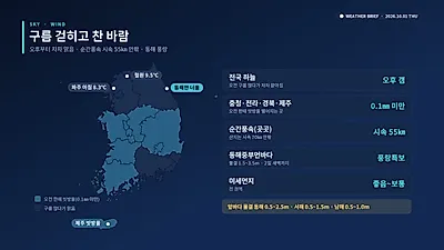 [오늘 날씨] 10월 첫날 오후부터 맑음…찬 바람에 낮 기온 20~25도로 '뚝'